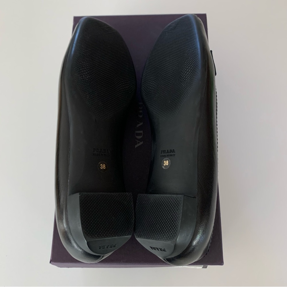Prada Women’s Size 38 Calzature Donna Loafers - Picture 5 of 11